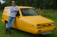 Reliant Robin on show at Norden